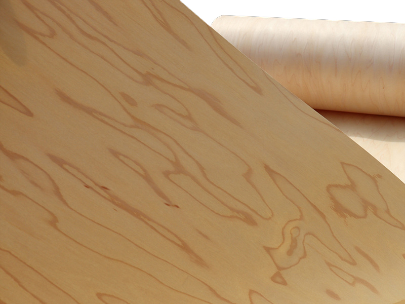 如何区分天然木皮的厚度？